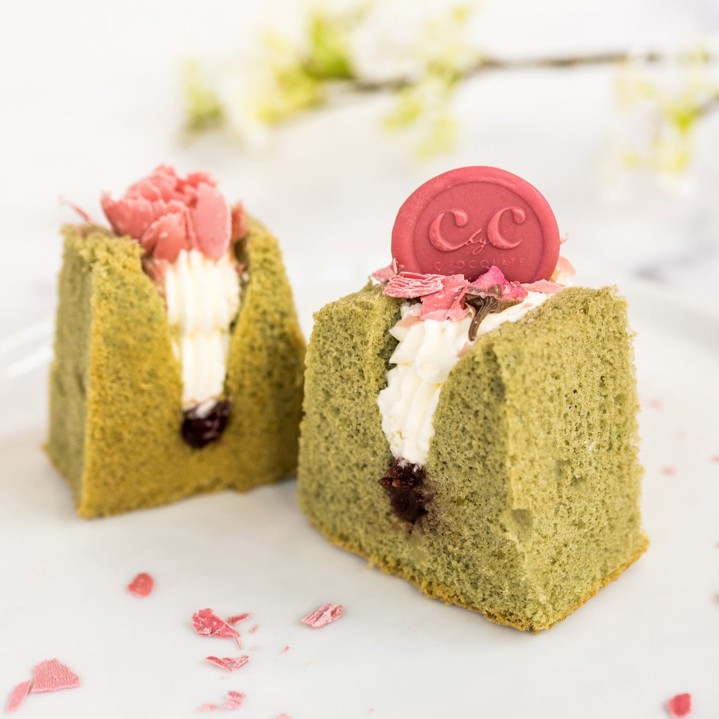 Sakura Chiffon Sandwich