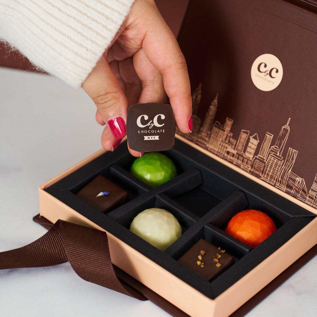 6pc Artisan Ganache Box