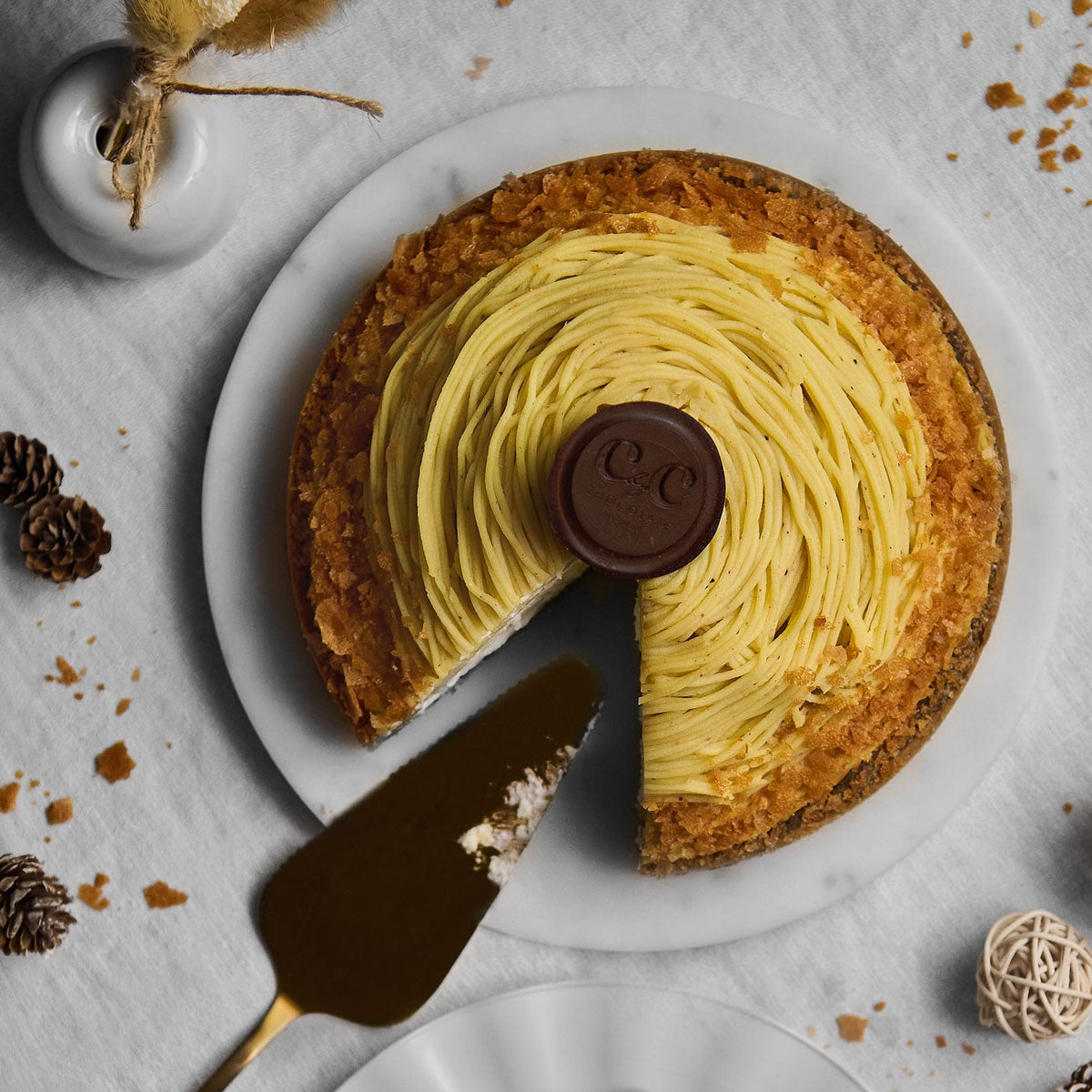 Japanese Sweet Potato Mont Blanc